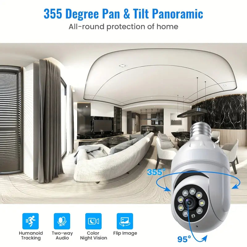 Lightbulb Home Surveillance Unit