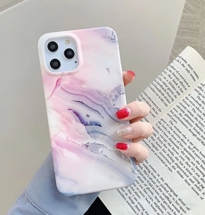 Dusty Pink Marble Case - Iphone 11