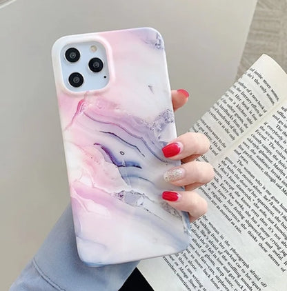 Dusty Pink Marble Case - Iphone 11