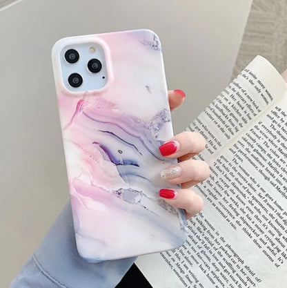 Dusty Pink Marble Case - Iphone 11