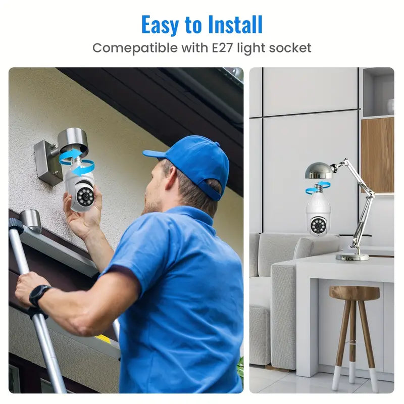 Lightbulb Home Surveillance Unit