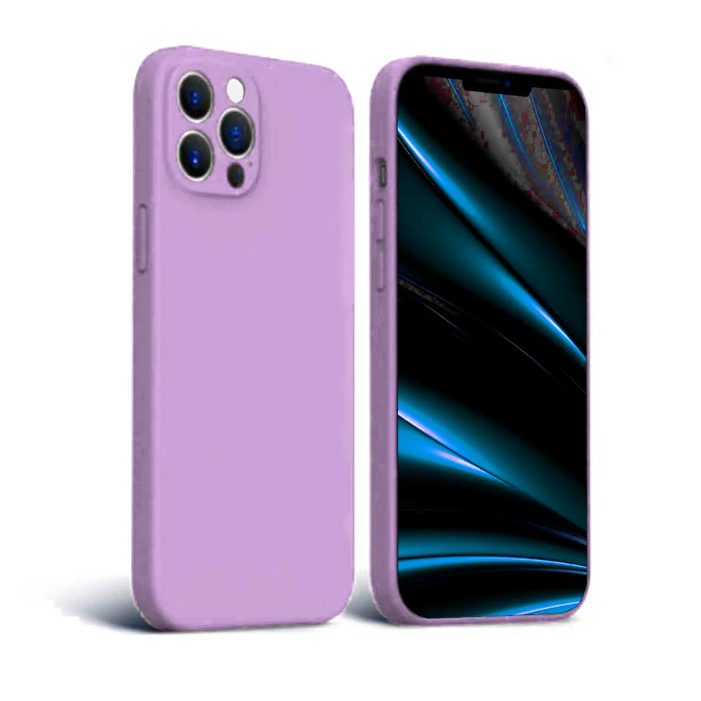 KP KOOL PRODUCTS TPU Silicone Case Compatible with iPhone 12 Pro/Max - Soft Protective Cover