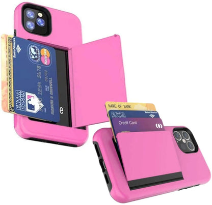 iPhone Hard Back Cover with ID/Credit Card Holder (iPhone12 Pro or iPhone12 Pro Max)