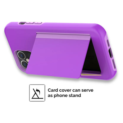 iPhone Hard Back Cover with ID/Credit Card Holder (iPhone12 Pro or iPhone12 Pro Max)