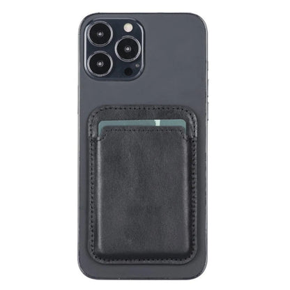 Cortland Full-Grain Leather Card Holder Wallet with Magnet