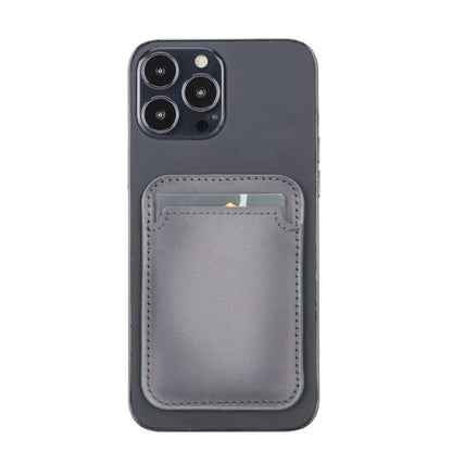 Cortland Full-Grain Leather Card Holder Wallet with Magnet