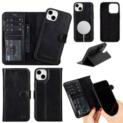 Casper Leather iPhone 15 Plus Wallet Case | MagSafe