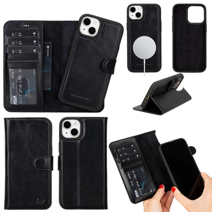 Casper Leather iPhone 15 Wallet Case | MagSafe