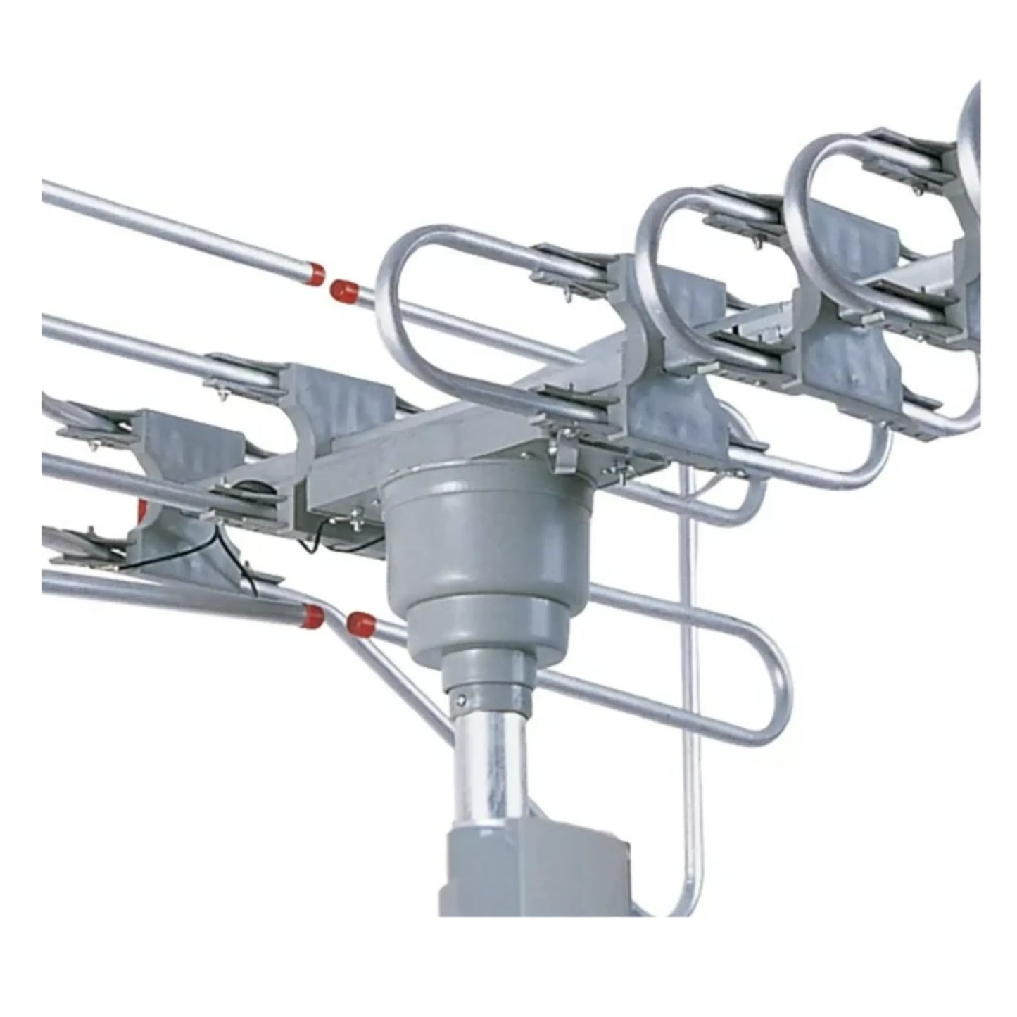 Supersonic 360-Degree HDTV Digital Amplified Motorized Antenna with Remote Control, Supports 2 TV Sets (SC-603)