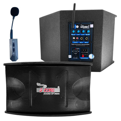 Voice Amplifier 200W Portable PA Speaker System + Wireless Lavalier Microphone