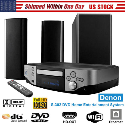 Denon S-302 DVD Home Entertainment System