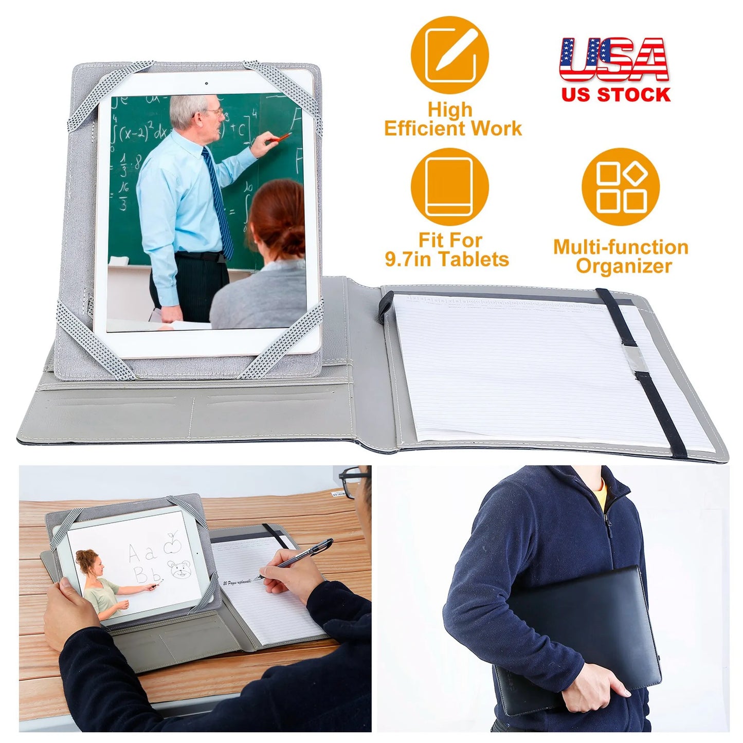 Organizer Case For 9.7in Tablet