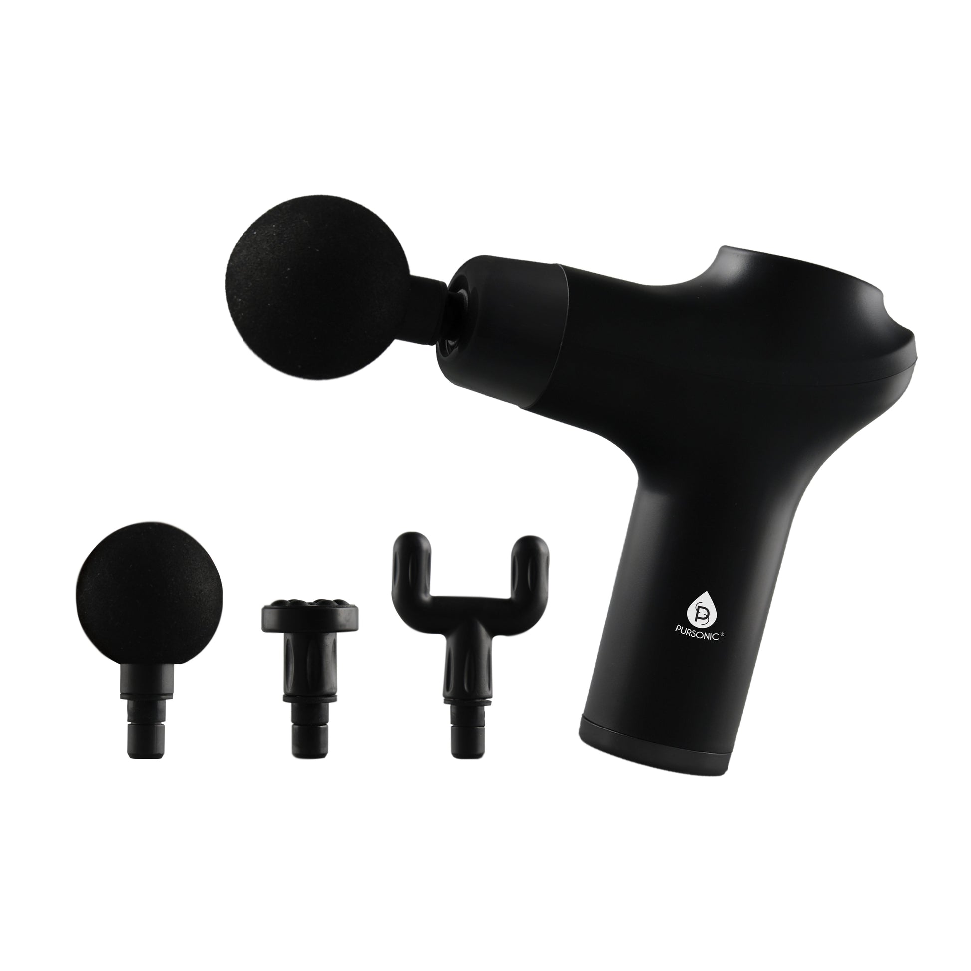 Percussion Powerhouse: 9-Speed Professional & 3-Speed Portable Massage Gun Set-1