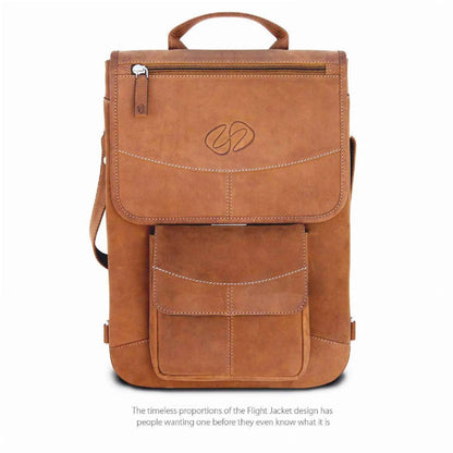 MacCase Premium Leather MacBook Pro Flight Jacket