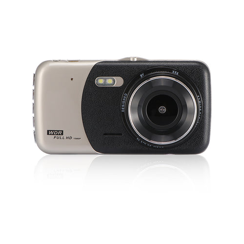 4" Dual Lens 1080P FHD 1.0MP Dash Camera And Car DVR