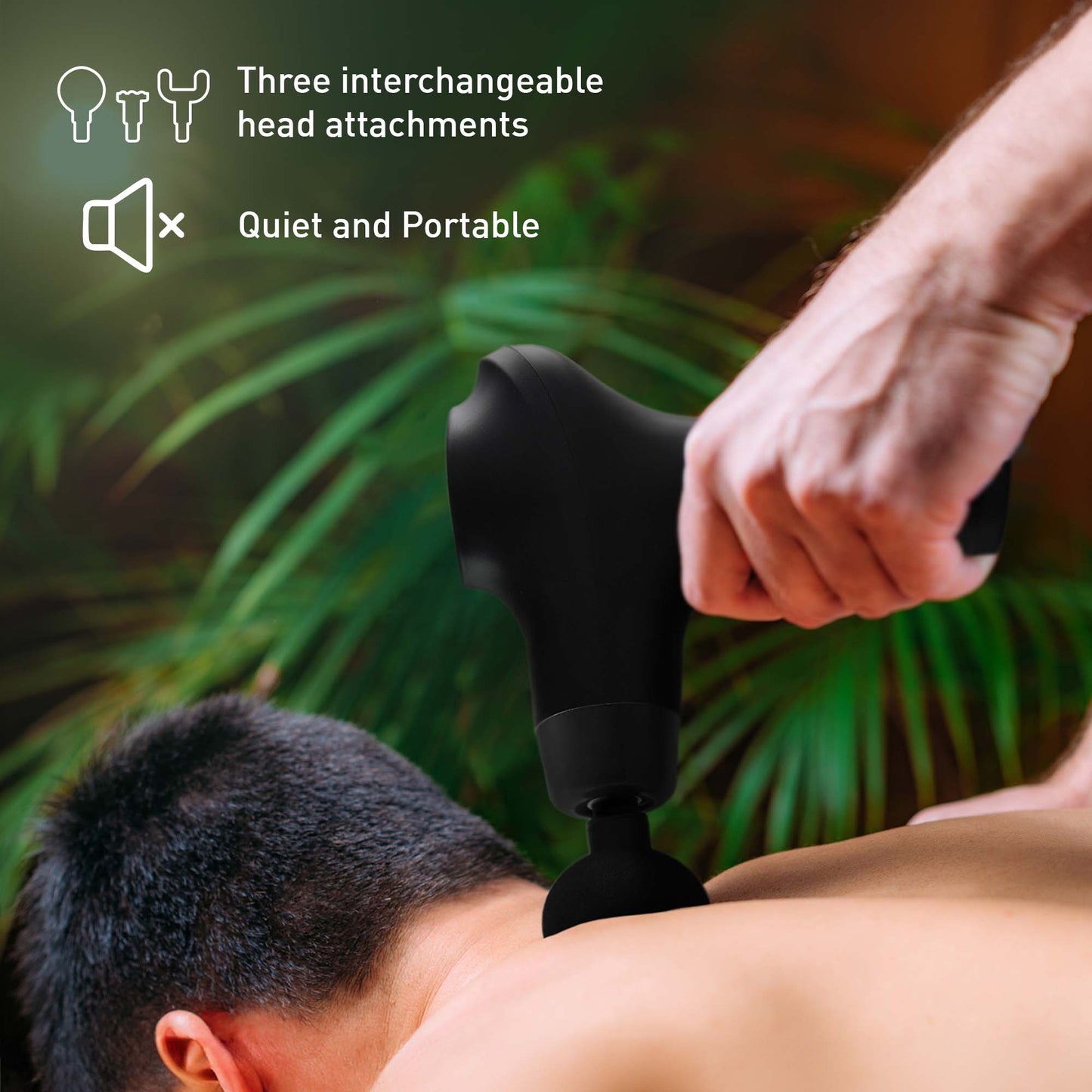 Percussion Powerhouse: 9-Speed Professional & 3-Speed Portable Massage Gun Set-2