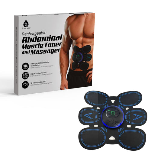 Pursonic Rechargeable Abdominal Muscle Toner & Massager-0