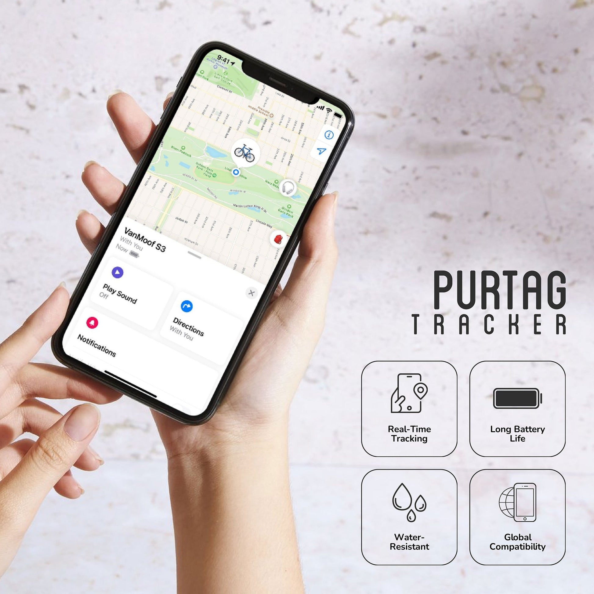 Ultimate Travel Essentials Bundle – Wireless Earbuds, Purtag Tracker & Memory Foam Travel Pillow Set-2