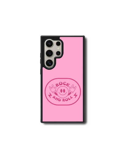 Rock and Roll Smiley Face Phone Case-1