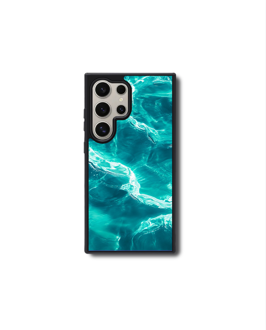 Aqua Waves Phone Case-1