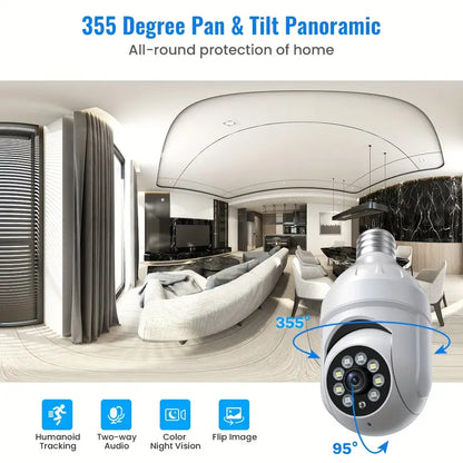 Lightbulb Home Surveillance Unit