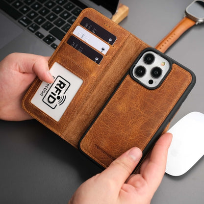 Casper Leather iPhone 17 Pro Max Wallet Case | MagSafe