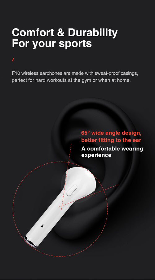 Bluetooth TWS Wireless earbuds for Iphone, Huawei and Samsung