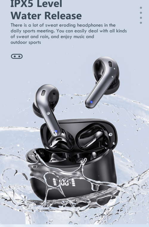 LED TWS Earbuds Bluetooth 5.0 Earphones for Huawei And iPhone