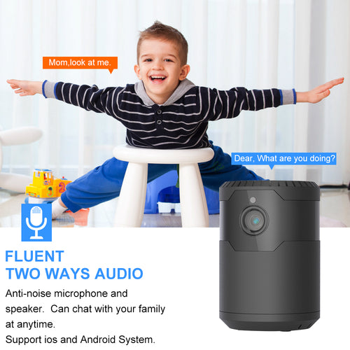 HD 2MP 1080P Wireless Mini Night Vision Camera