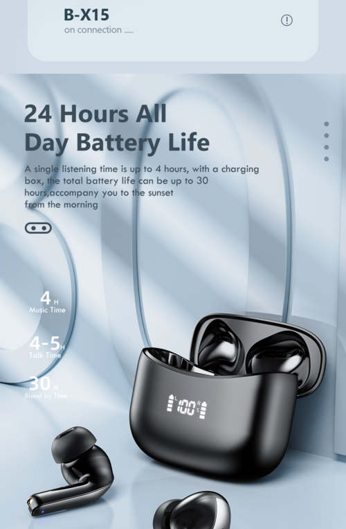 LED TWS Earbuds Bluetooth 5.0 Earphones for Huawei And iPhone