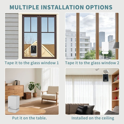 Multi Angle Window Monitoring Camera, 360 °