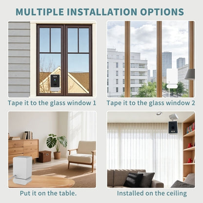 Multi Angle Window Monitoring Camera, 360 °